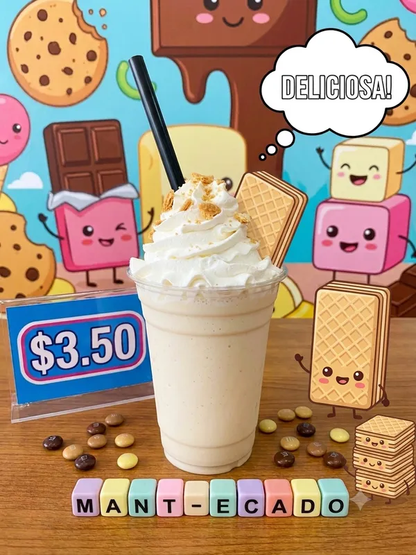 Malteada de Mantecado
