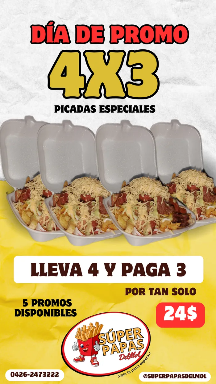Promo 4x3 Picadas