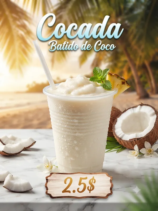 Cocada (Batido de coco)
