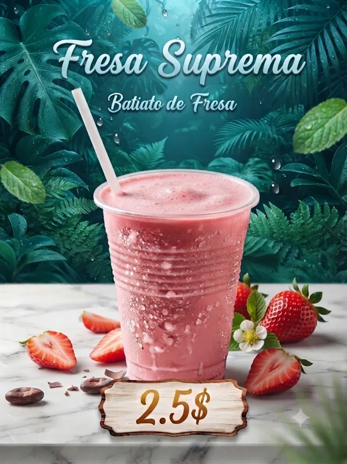 Batido de Fresa